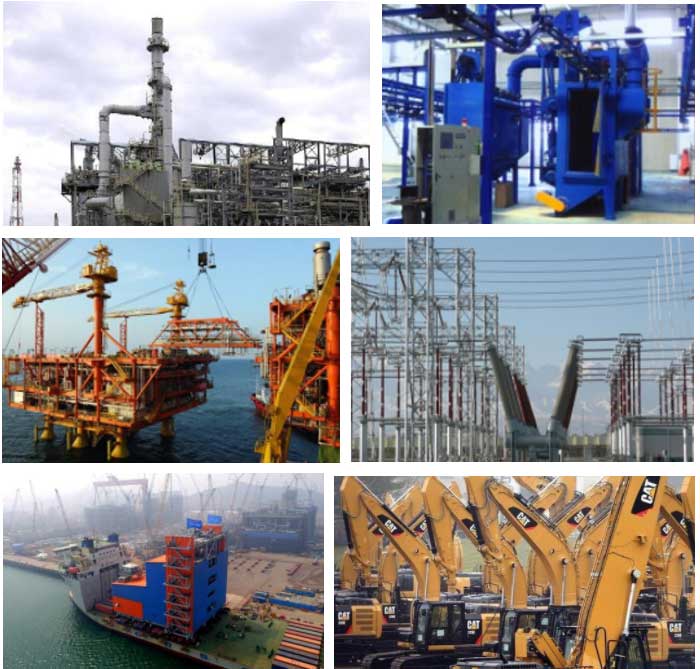 拋丸機應用行業圖片