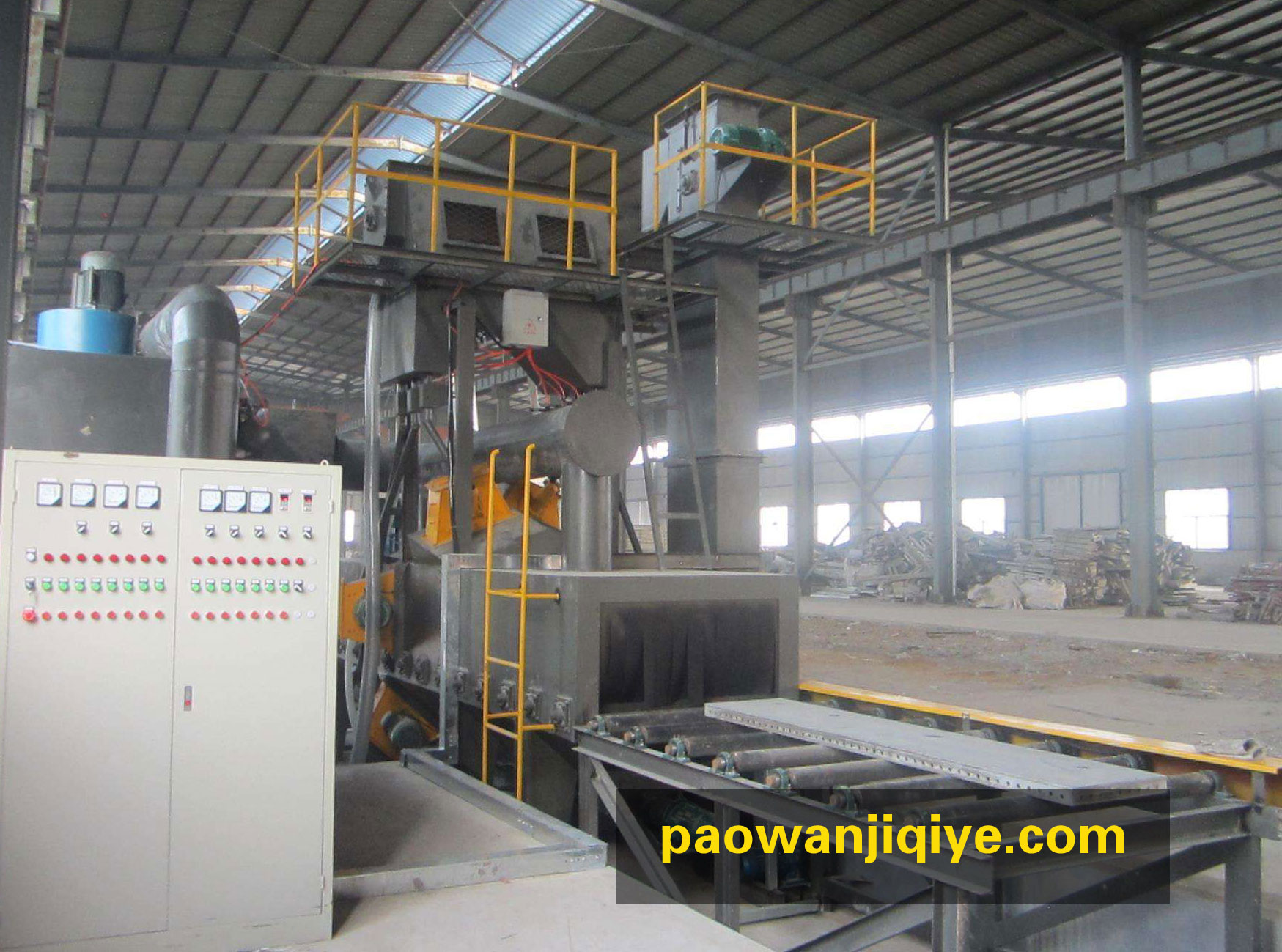 模板拋丸機(jī)大尺寸圖片